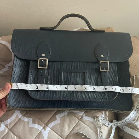 Cambridge Satchel Textured Satchel Bag - Picture 8 of 10